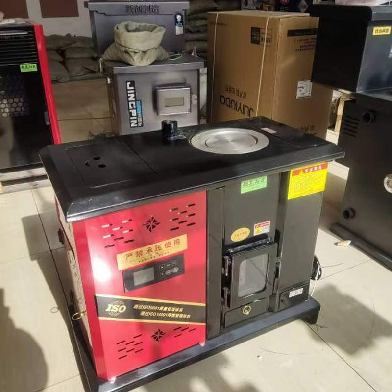 Pellet Heating Stove for Radiator and Air Heating