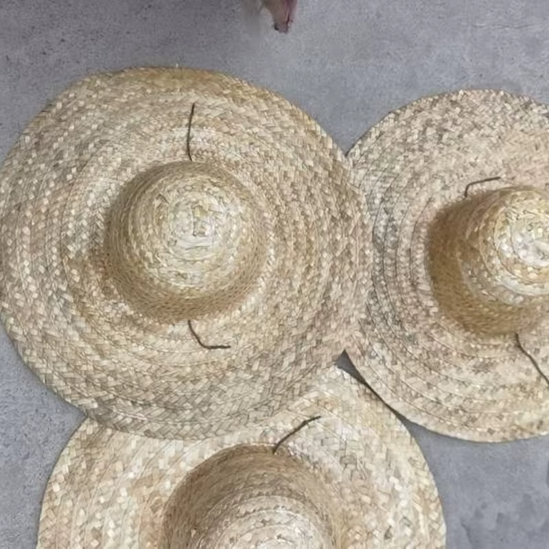 Sombrero de hoja, con borde y sin borde, tamaños 40/45