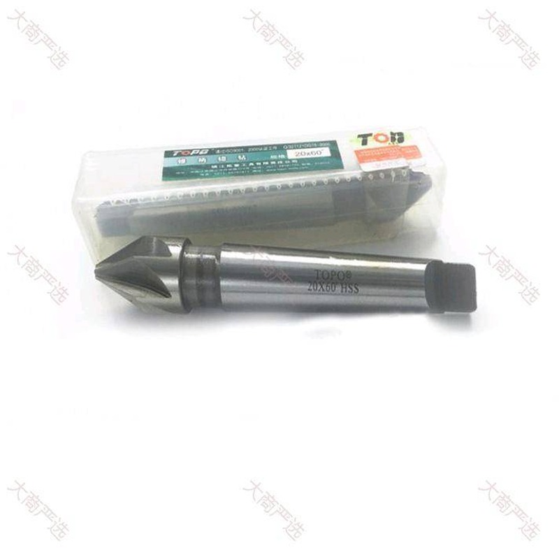 Topu straight handle single blade chamfering knife straight handle three blade chamfering knife/Topu straight handle vertical blade knife/center drill