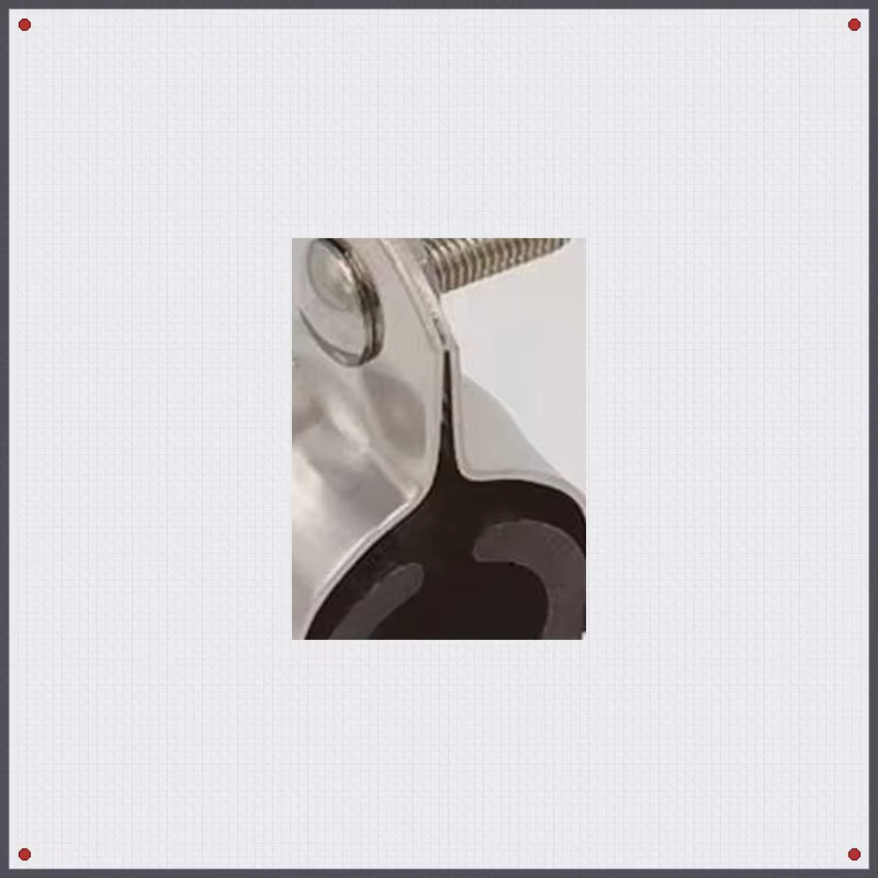 PVC Plastic Pipe Clip Clamp	